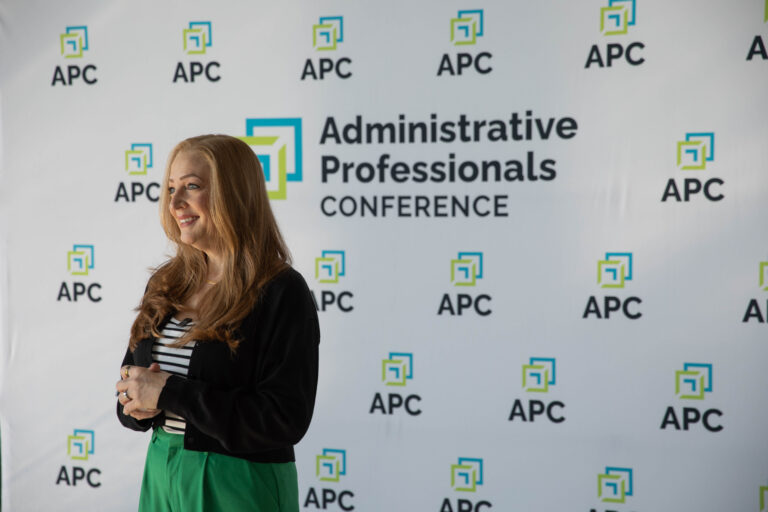 Julie DeMauro, EA, at APC 2025 in Seattle, WA